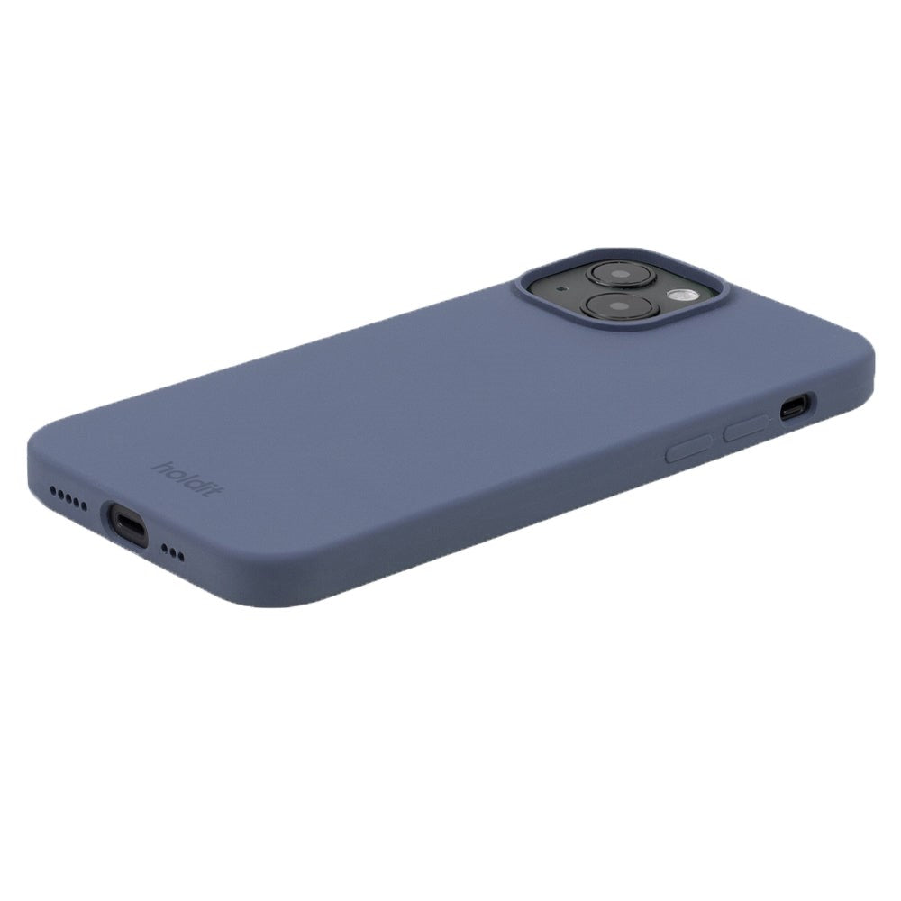 Holdit iPhone 13 Soft Touch Silicone Case - Pacific Blue