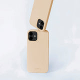 Holdit iPhone 13 Soft Touch Silicone Case - Beige