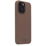 Holdit iPhone 13 Pro Max Soft Touch Silicone Case - Dark Brown