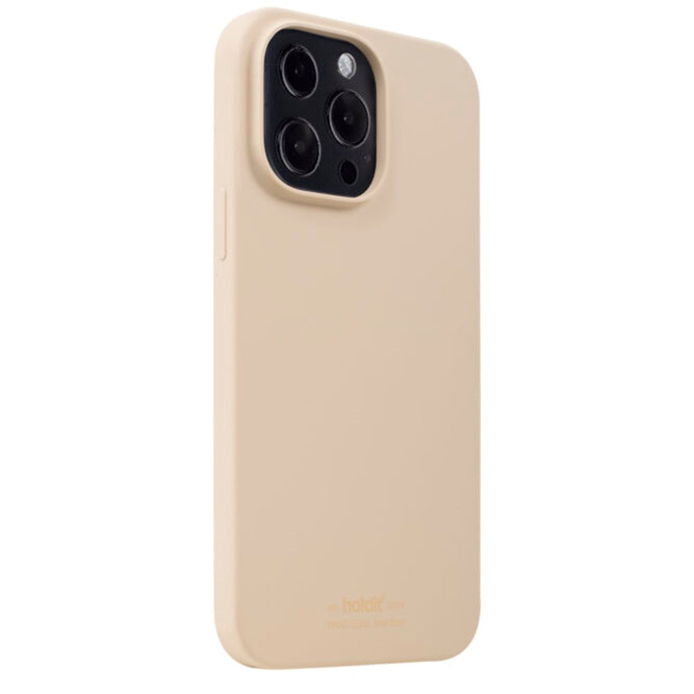 Holdit iPhone 13 Pro Soft Touch Silicone Case - Beige