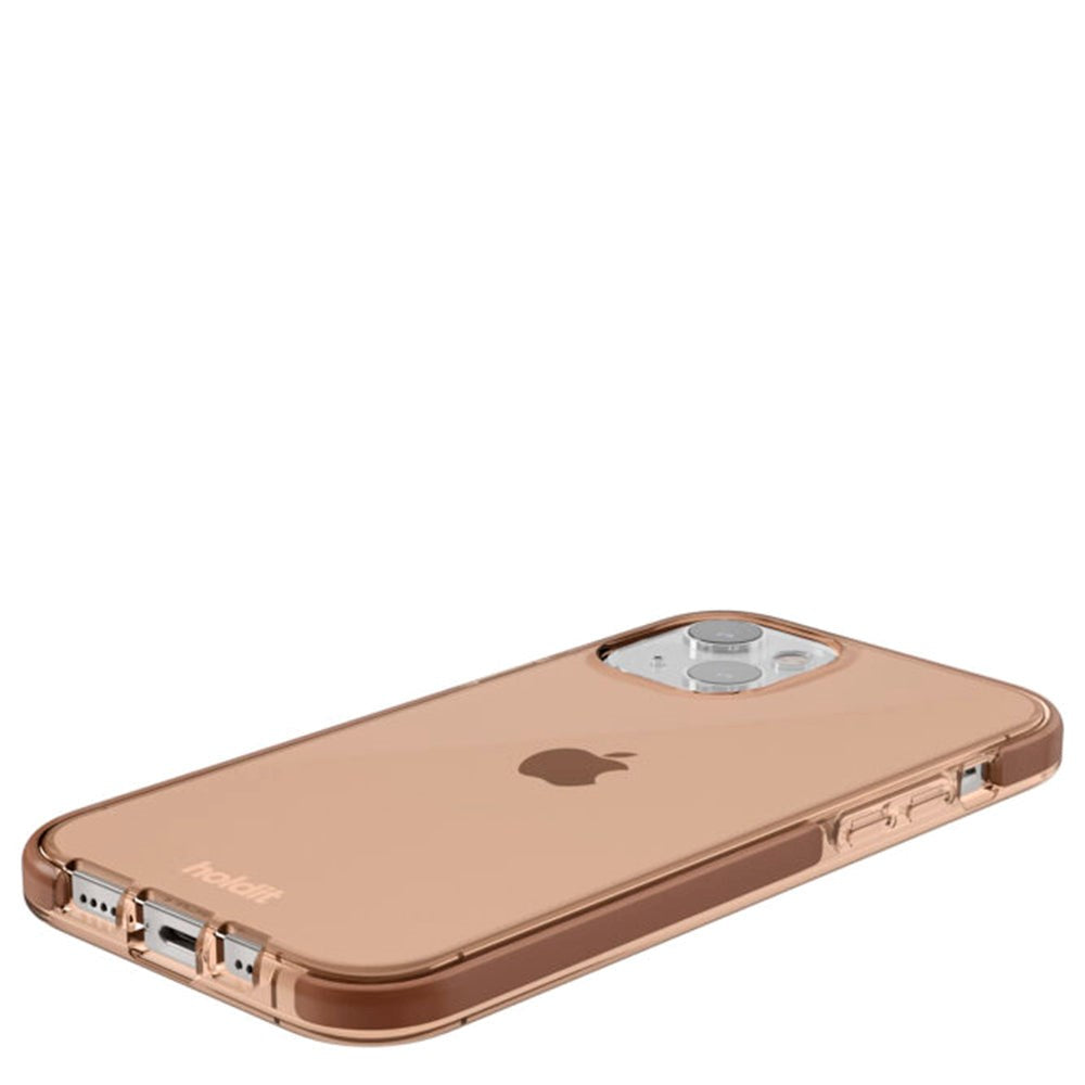 Holdit iPhone 13 Seethru Case - Dark Brown