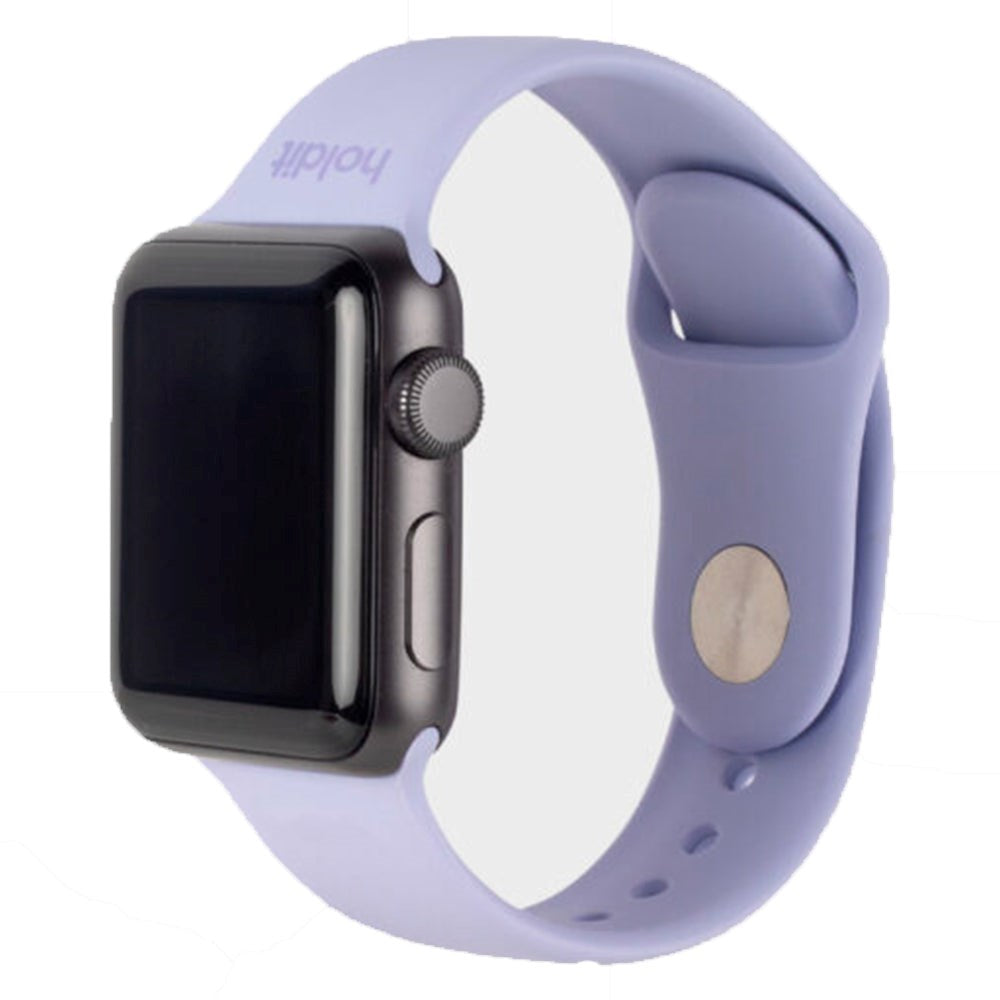 Apple Watch (42/44/SE/45/49MM) Holdit Silicone Watch Strap - Lavender