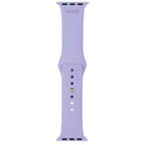 Apple Watch (38/40/SE/41/42mm) Holdit Silicone Watch Strap - Lavender