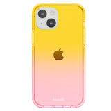 Holdit iPhone 14 / 13 Seethru Case - Gradient Bright Pink/Orange Juice