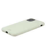 Holdit iPhone 11 Soft Touch Silicone Case - White Moss