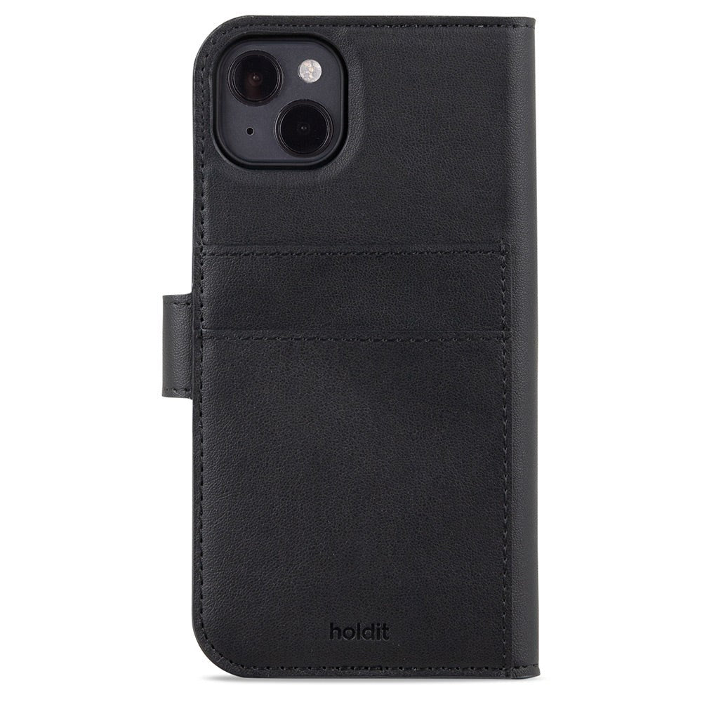 Holdit iPhone 15 Plus Wallet Case Magnet Plus - Flip Case - Black