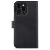 Holdit iPhone 15 Pro Wallet Case Magnet Plus - Flip Case - Black