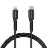 Smartline Strong 15W USB-C to Lightning Cable 2 Meter - Black