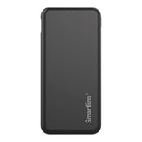 Smartline 22.5W Powerbank - 1 x USB-A (QC) & 2 x USB-C (PD) - 10000 mAh - Black