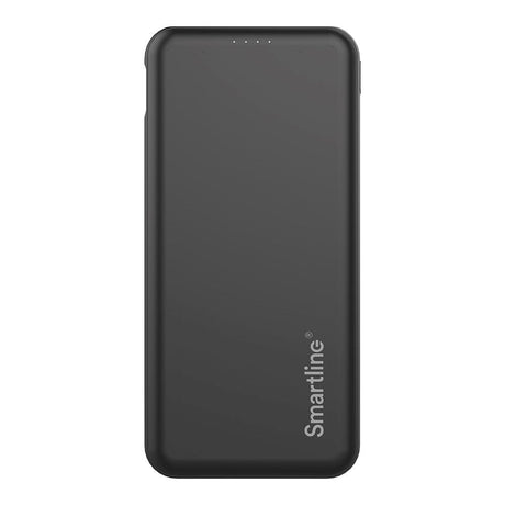 Smartline 22.5W Powerbank - 1 x USB-A (QC) & 2 x USB-C (PD) - 10000 mAh - Black