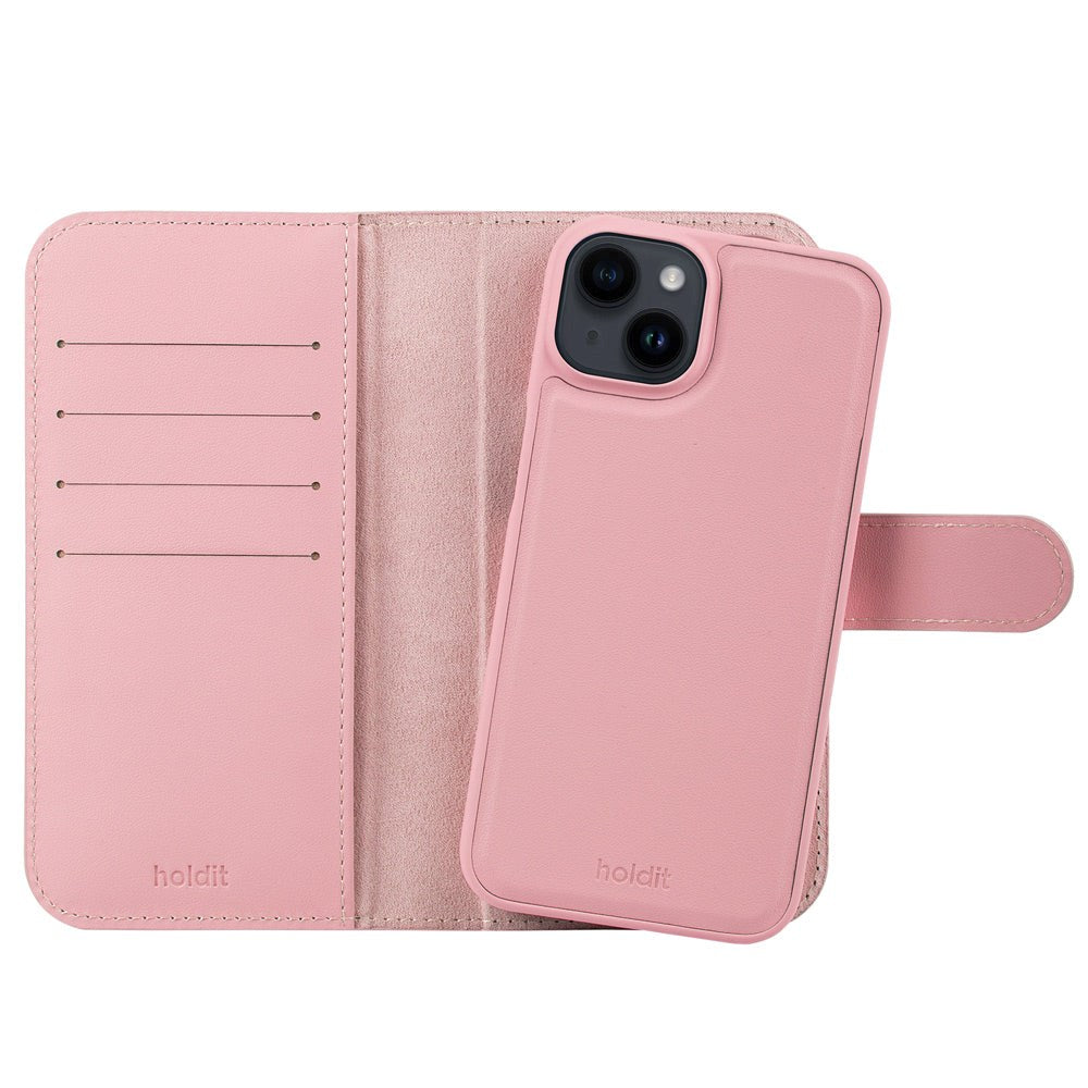 Holdit iPhone 14 / 13 Wallet Case Magnet Plus - Pink