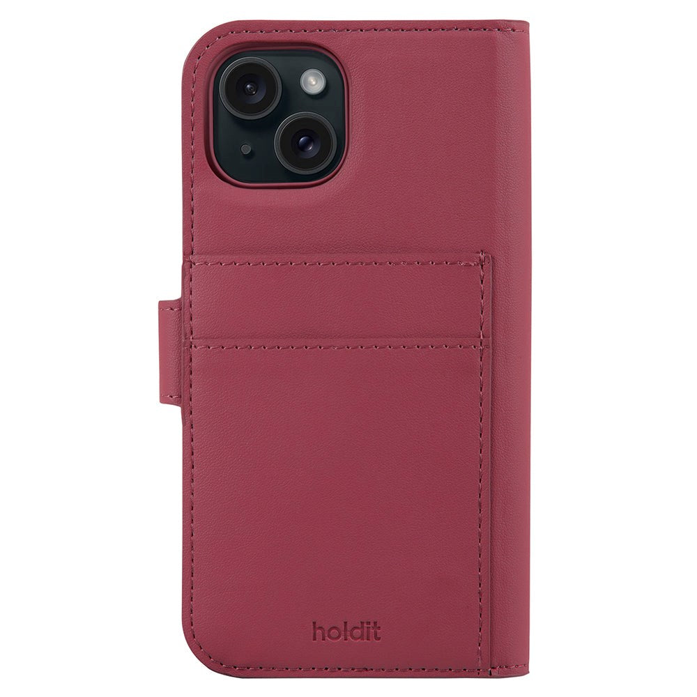 Holdit iPhone 14 / 13 Wallet Case Magnet Plus - Red Velvet