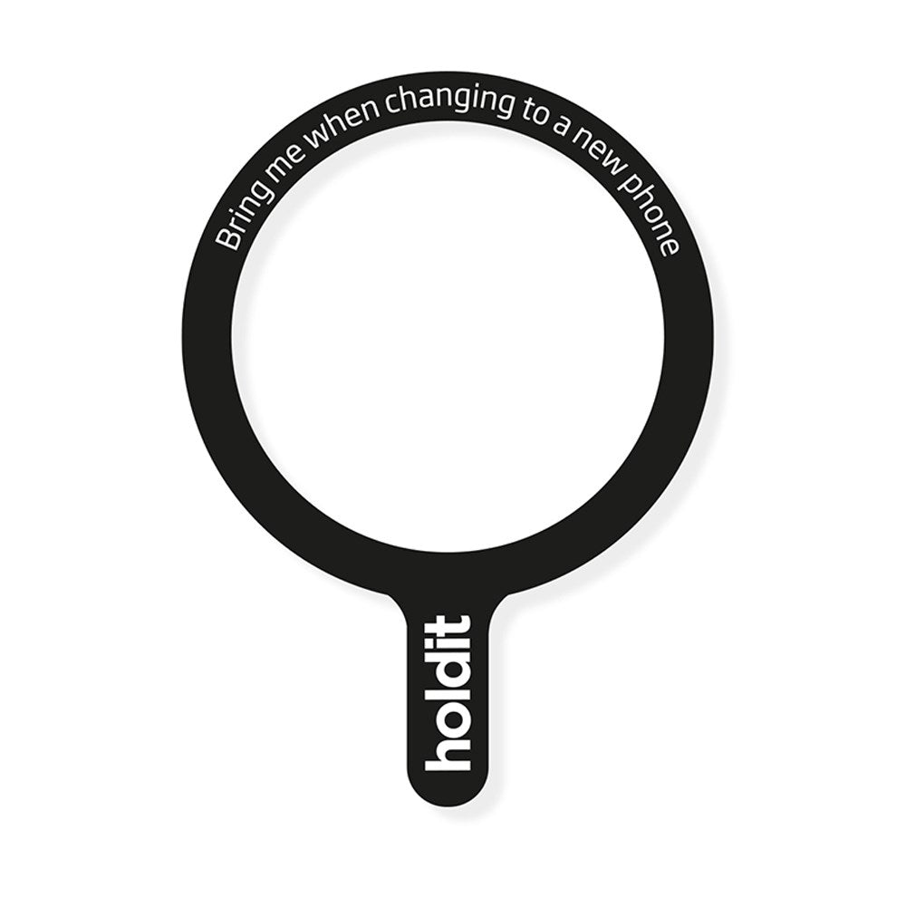 Holdit MagSafe Compatible Magnetic Ring - Black