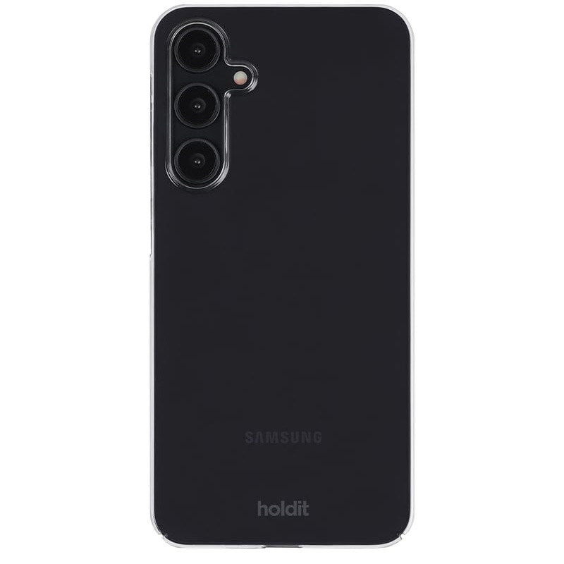 Holdit Samsung Galaxy A55 (5G) Slim Plastic Case - Transparent