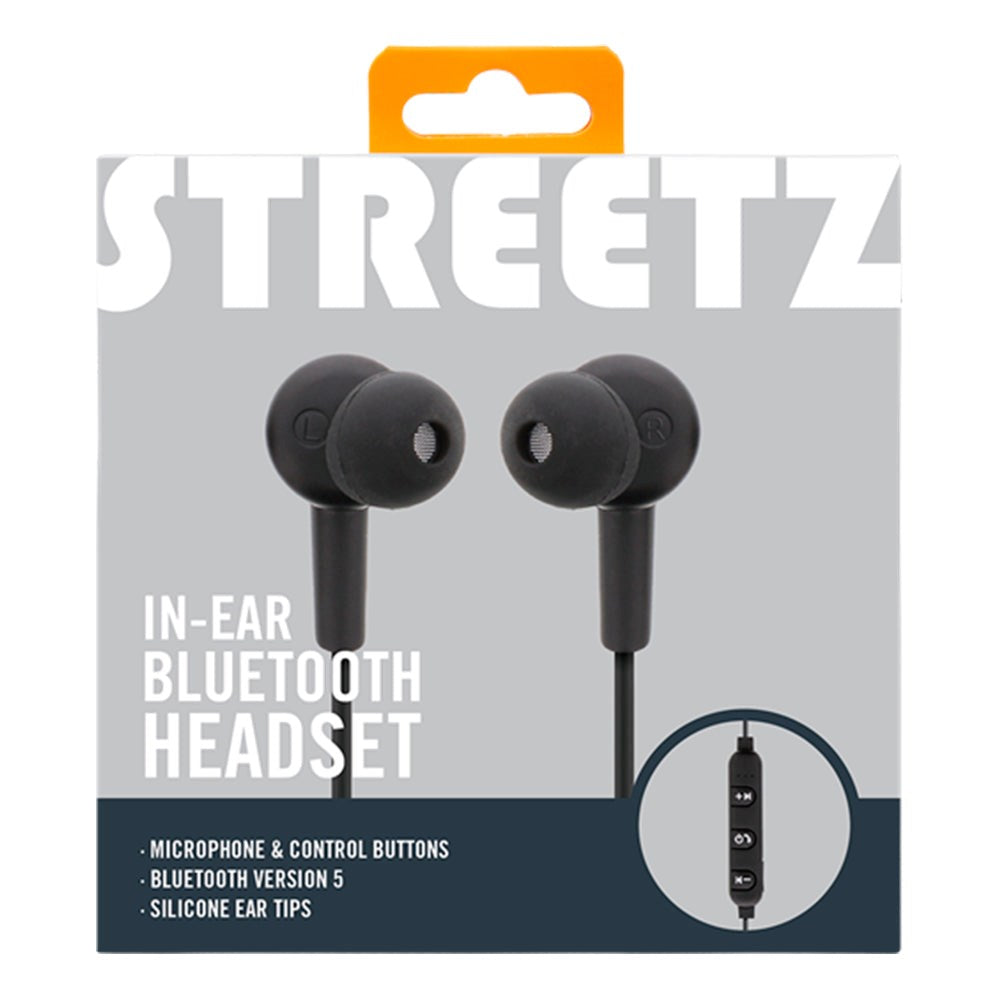 Streetz Wireless Bluetooth Sport Headset - Black