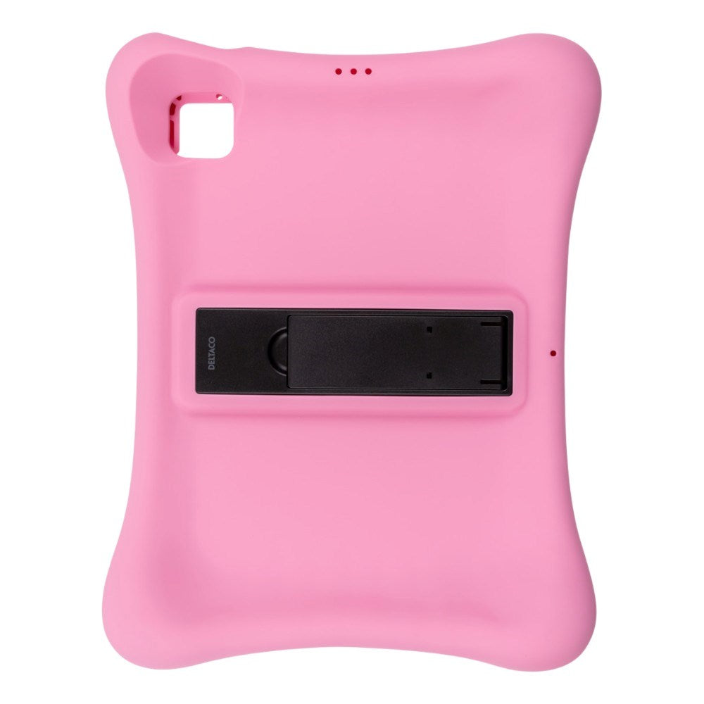 iPad Air 11 (2025 / 2024) / iPad 10.9" (2024 / 2022) / iPad Pro 11 (2022 / 2021 / 2020) Deltaco Silicone Kids Case - Pink