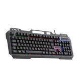Deltaco DK130 Gaming Keyboard with RGB Lighting - Nordic Layout - Black