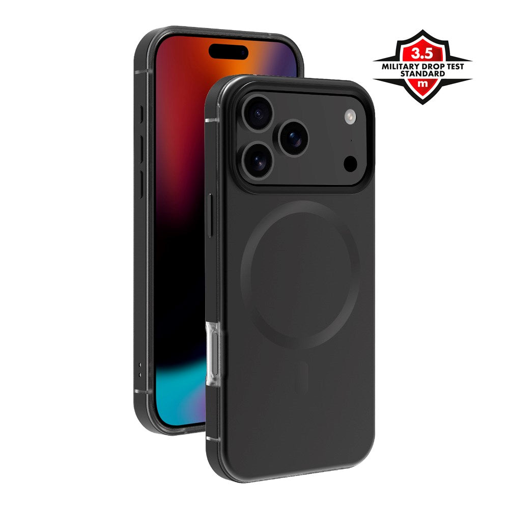 X2O iPhone 17 Pro Mag Metal Case - MagSafe Compatible - Black