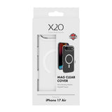 X2O iPhone Air Mag Clear Case - MagSafe Compatible - Transparent