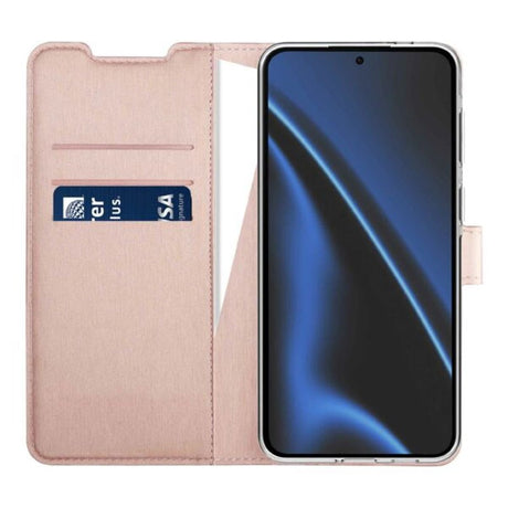 Samsung Galaxy S26 X2O Classic Wallet Flip Case - Rose Gold