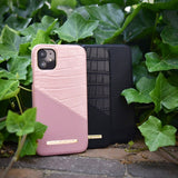 IDEAL OF SWEDEN iPhone 11 Fashion Case Atelier - Rose Smoke Croco