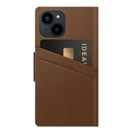 IDEAL OF SWEDEN iPhone 13 Mini 2-in-1 Magnet Atelier Wallet Intense Brown