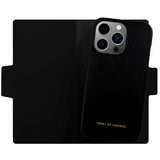 IDEAL OF SWEDEN iPhone 13 Pro 2-in-1 Magnet Atelier Wallet Intense Black