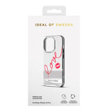 iDeal Of Sweden Mirror Case for iPhone 14 Pro - Love Edition