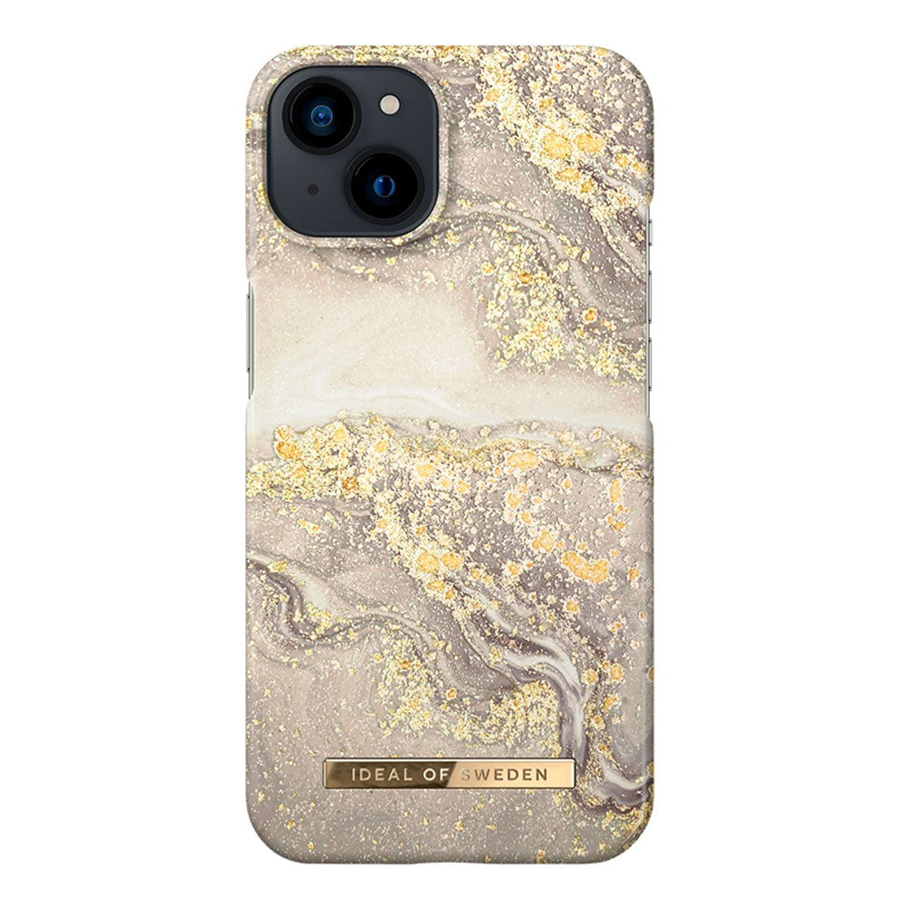 iDeal Of Sweden iPhone 14 / 13 Fashion Case - Sparkle Greige Marble