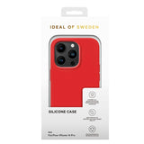 iDeal Of Sweden iPhone 14 Pro Silicone Case - Red