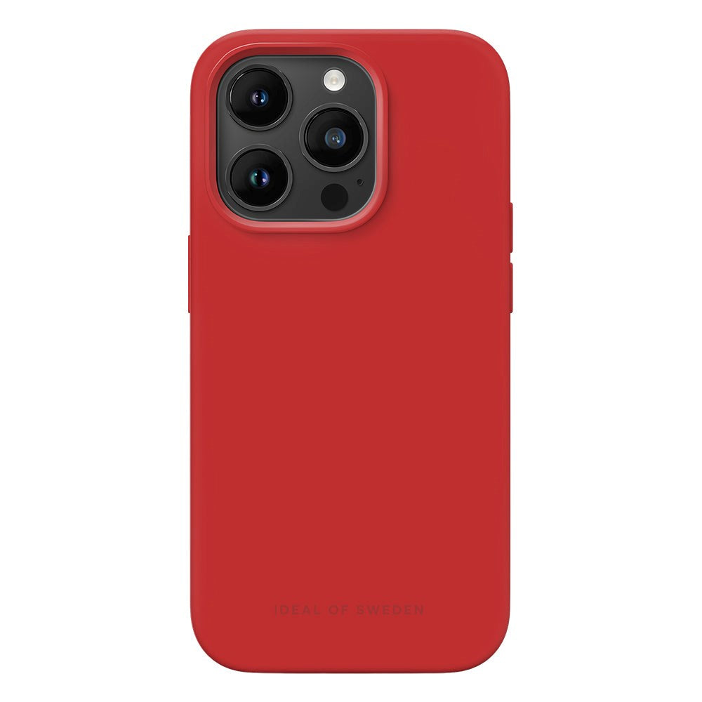 iDeal Of Sweden iPhone 14 Pro Silicone Case - Red