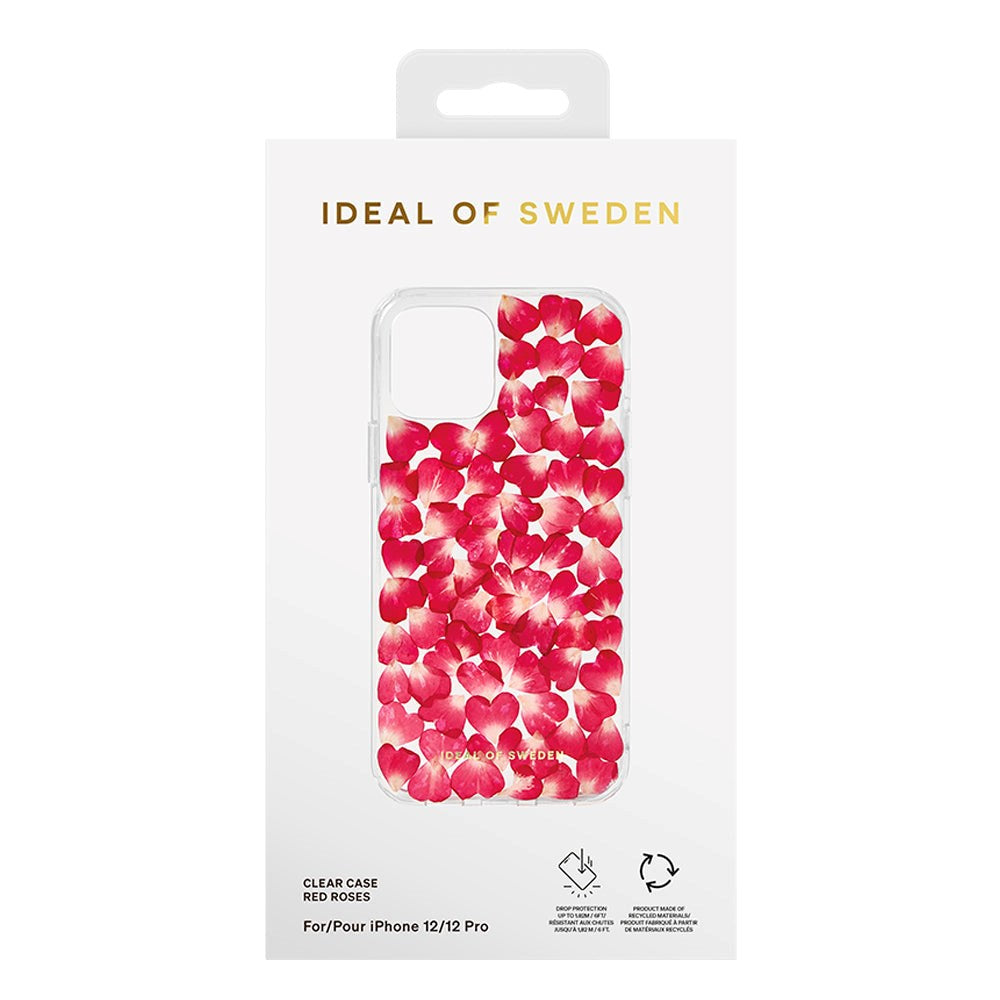 iDeal Of Sweden Clear Case for iPhone 12 / 12 Pro - Red Roses