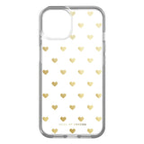 iDeal Of Sweden Clear Case for iPhone 14 / 13 - Golden Hearts