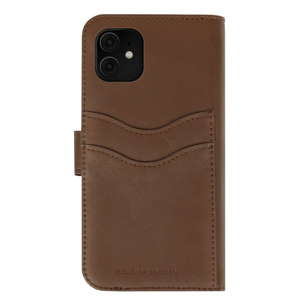 iDeal Of Sweden iPhone 11 Magnet Wallet+ Case - Brown