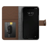 iDeal Of Sweden iPhone 12 / 12 Pro Magnet Wallet+ Case - Brown