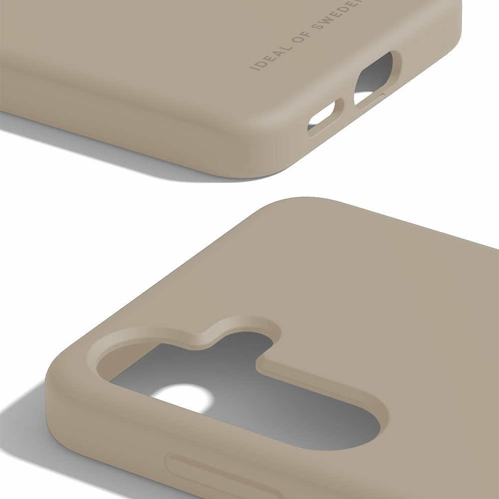 Samsung Galaxy S24 Silicone Case iDeal Of Sweden - Beige