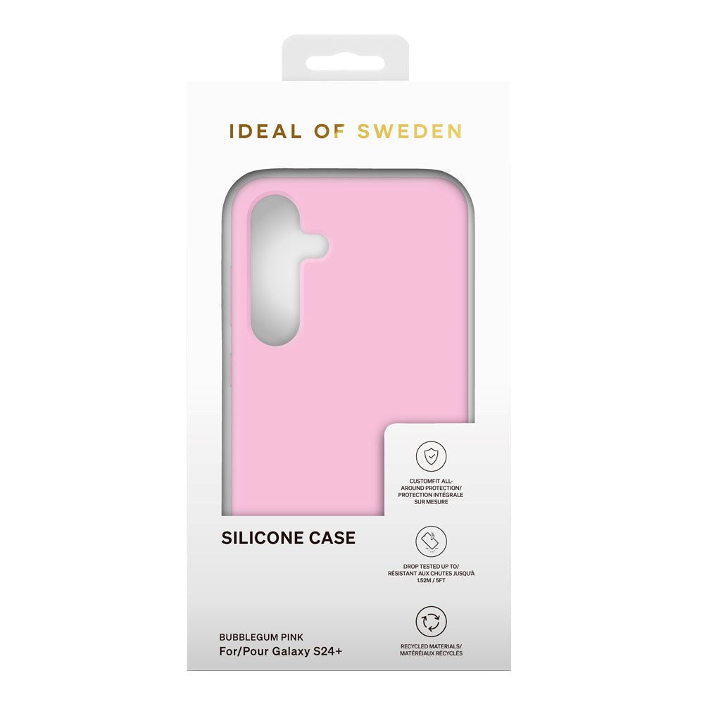 Samsung Galaxy S24+ (Plus) Silicone Case iDeal Of Sweden - Bubblegum Pink