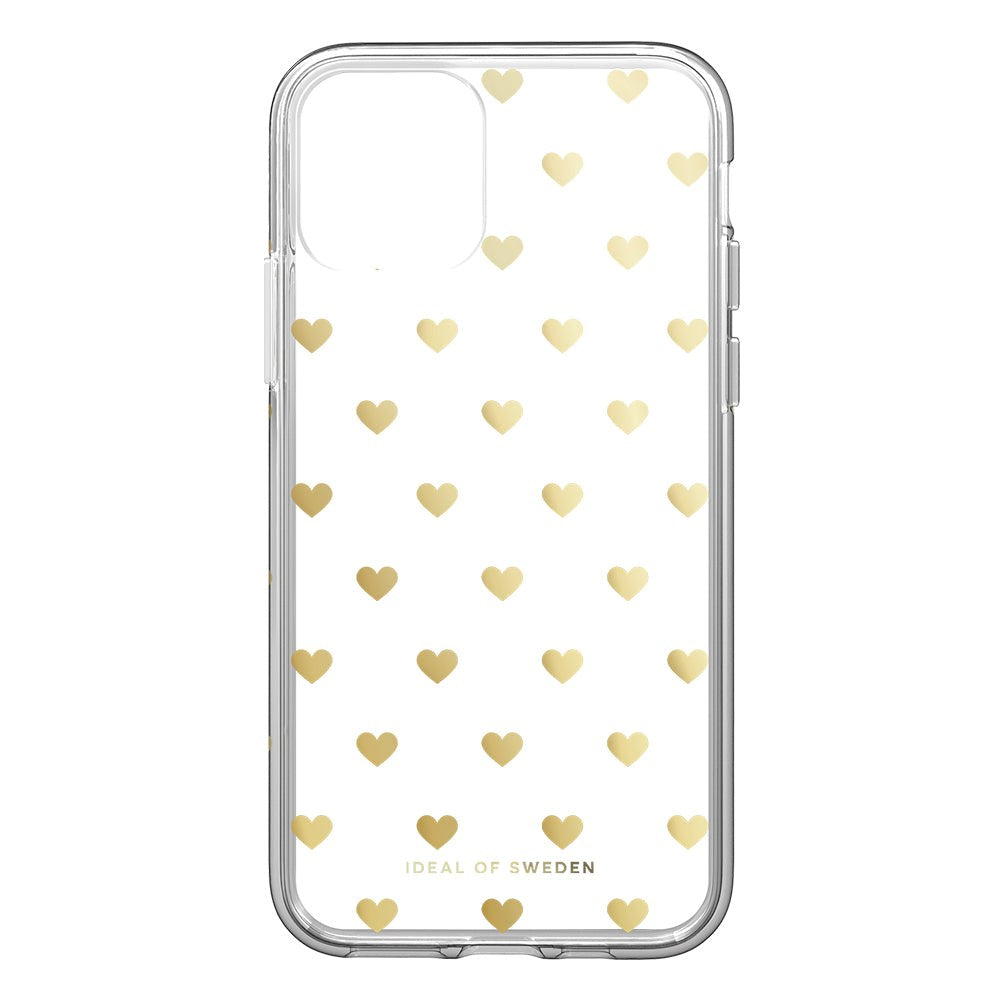 iDeal Of Sweden Clear Case for iPhone 11 - Golden Hearts