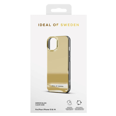 iPhone 14 / 13 iDeal Of Sweden Mirror Case - Mirror Gold (DEMO)