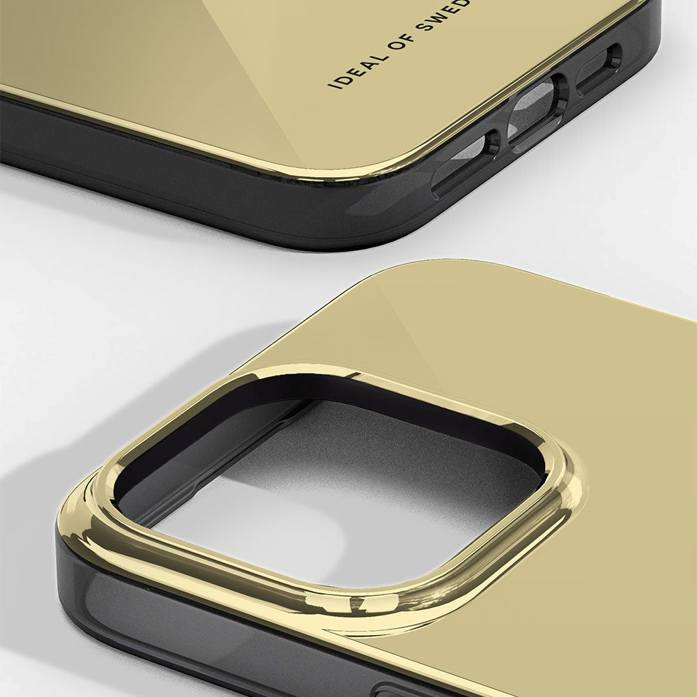 iPhone 14 Pro Max iDeal Of Sweden Mirror Case - Mirror Gold