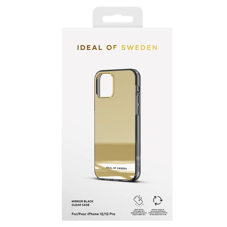 iPhone 12 Pro / 12 iDeal Of Sweden Mirror Case - Mirror Gold