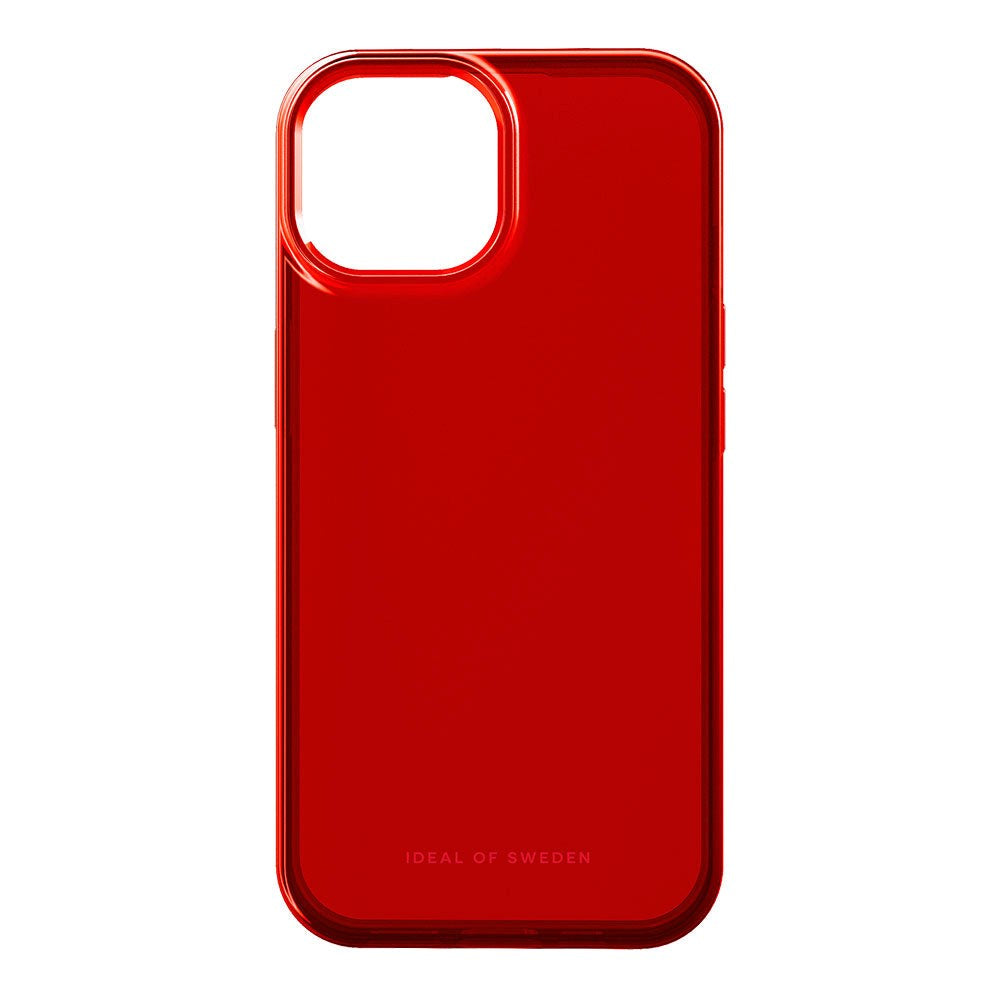 iPhone 15 iDeal Of Sweden Clear Case - Radiant Red