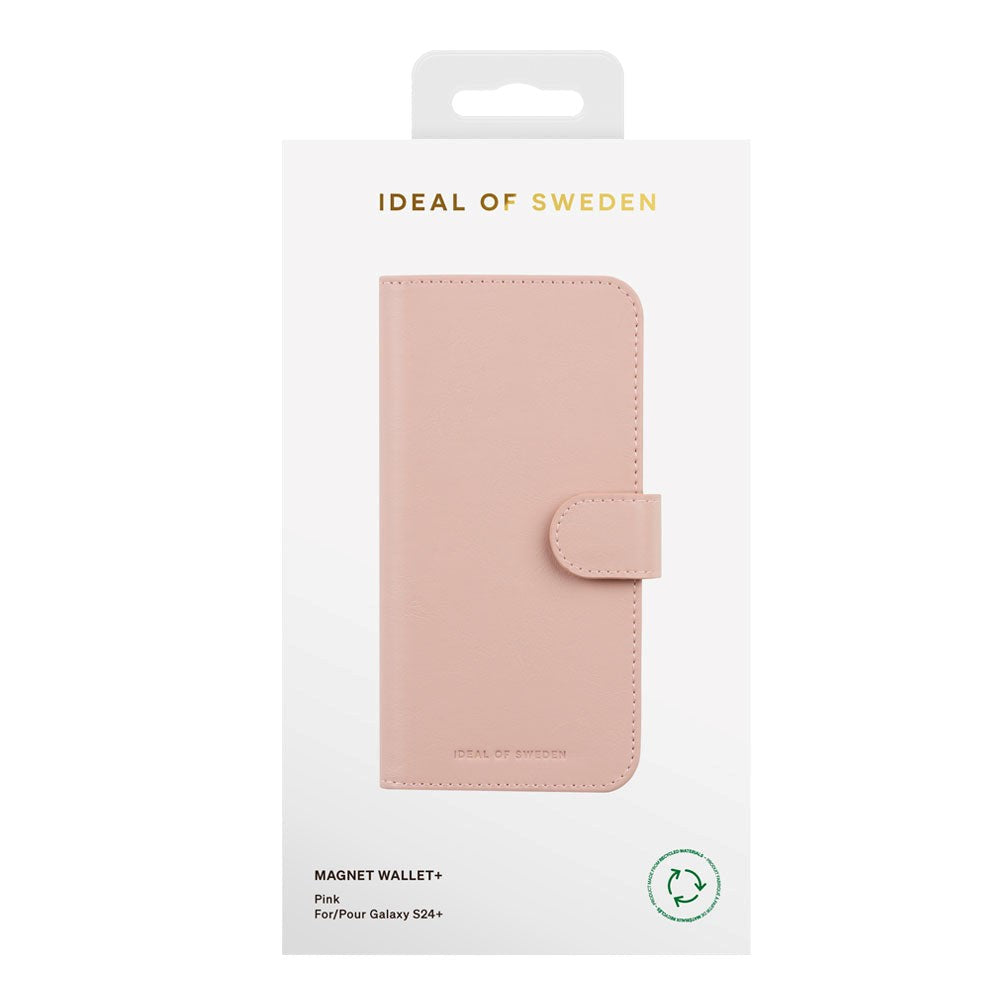 iDeal Of Sweden Samsung Galaxy S24+ (Plus) Magnet Wallet+ Case - Pink