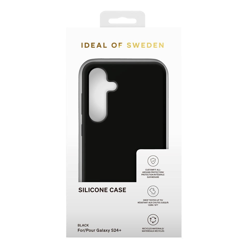 Samsung Galaxy S24+ (Plus) Silicone Case iDeal Of Sweden - Black