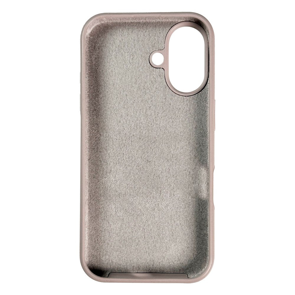 Nudient iPhone 16 Base Silicone Case - Stone Beige