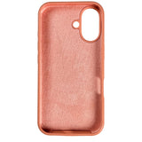 Nudient iPhone 16 Base Silicone Case - Peach Orange