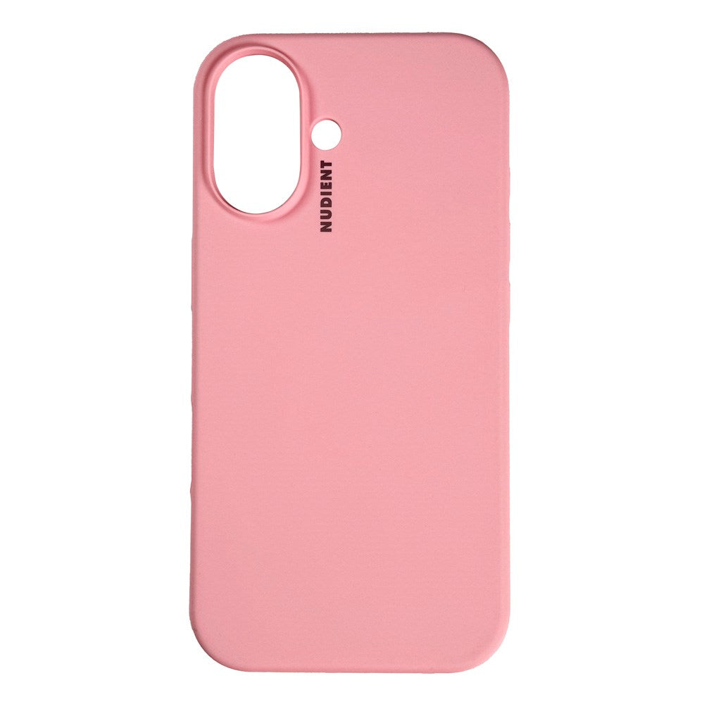 Nudient iPhone 16 Base Silicone Case - Baby Pink