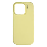 Nudient iPhone 16 Pro Base Silicone Case - Pale Yellow