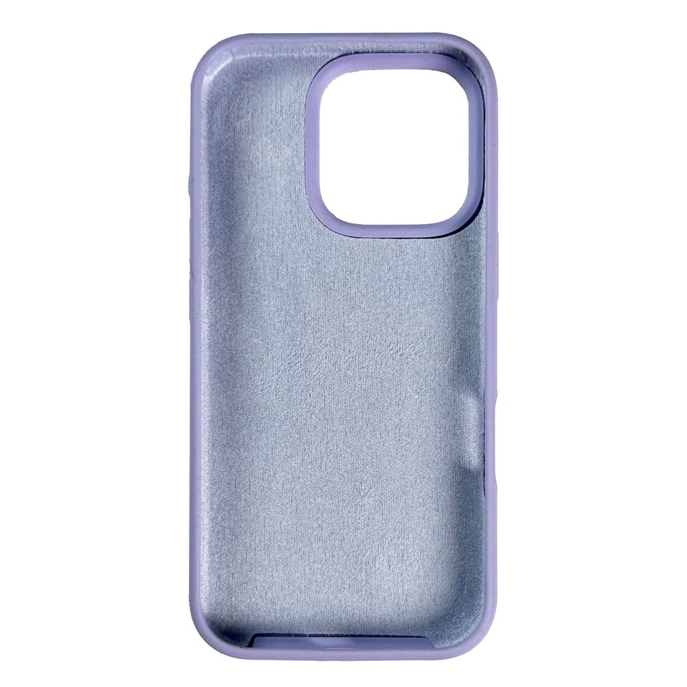 Nudient iPhone 16 Pro Base Silicone Case - Soft Purple