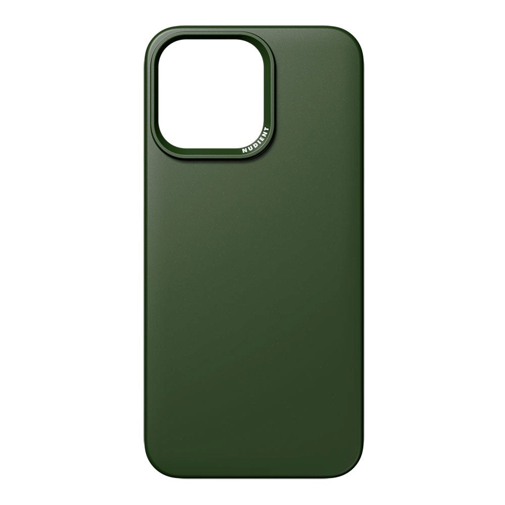 Nudient Thin Case iPhone 15 Pro Max Case - MagSafe Compatible - Pine Green